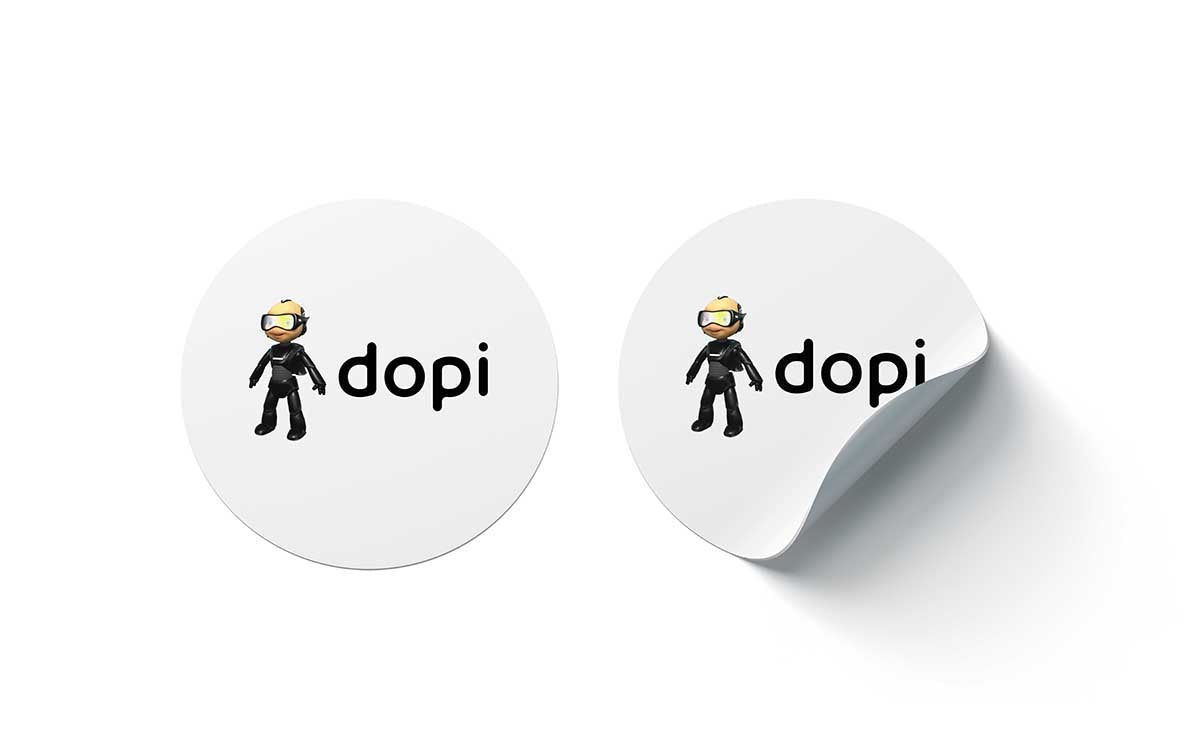 Dopi Circual Sticker